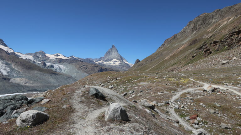 Weg zurück nach Rotenboden