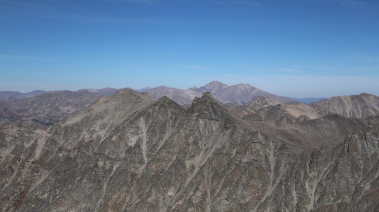 Blick zum Longs Peak