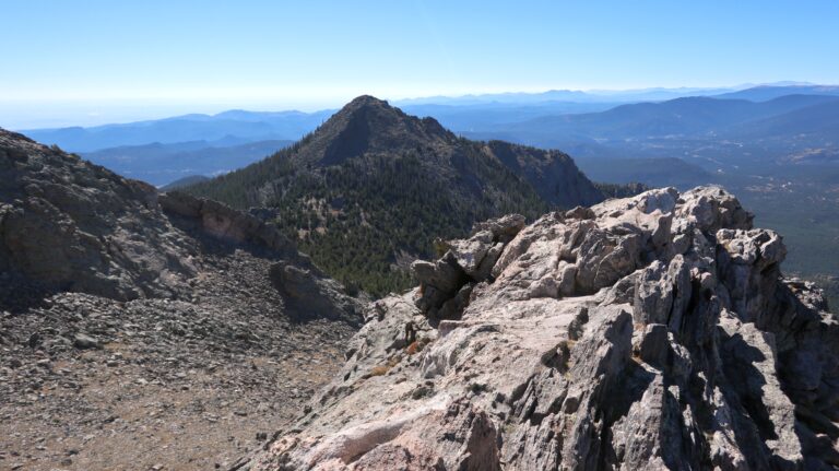 Auf dem West Peak