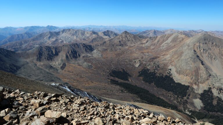 Blick zur Elk Mountain Range