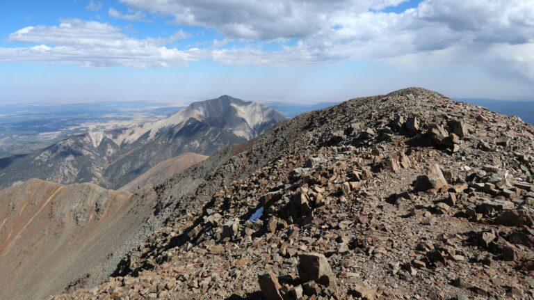 Blick zum East Spanish Peak