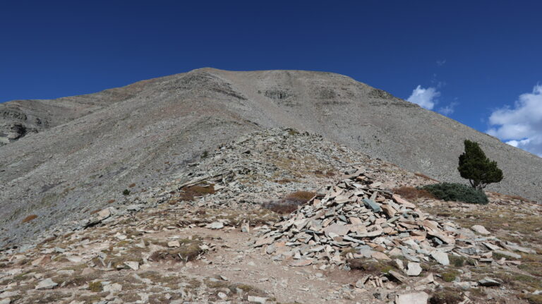 Ende des guten Wegs auf ca. 3600 m