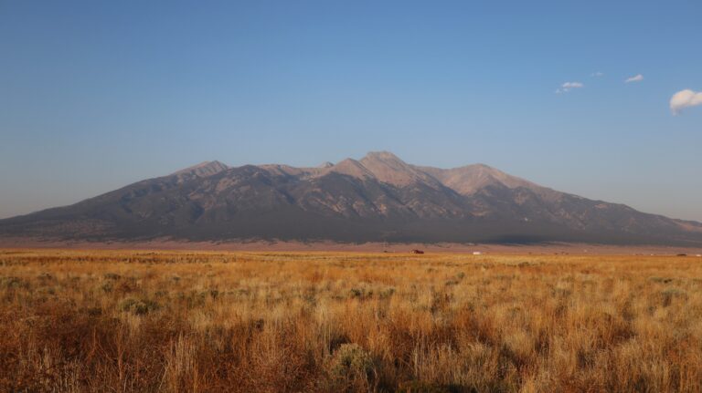 Der Blanca Peak ist der höchste Gipfel der Sangre de Cristo Range.