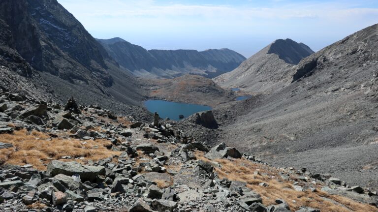 Pfadspur zum Crater Lake