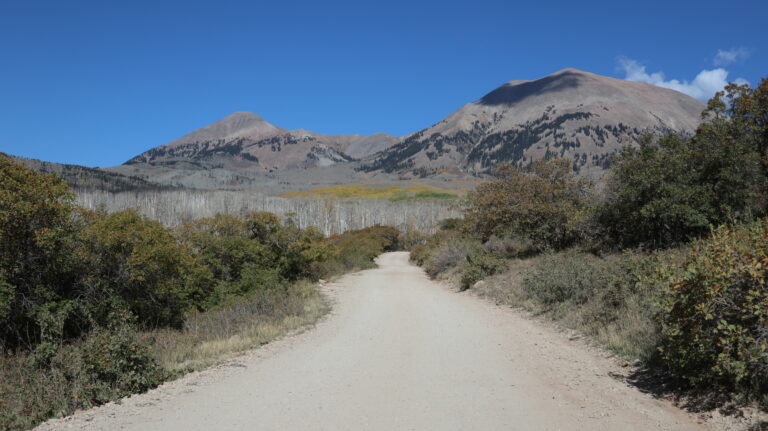 La Sal Pass Road