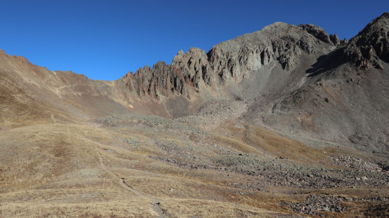 Gilpin Peak mit Blockgletscher