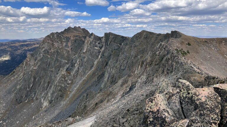 Rückblick zum Mount Zirkel von P.12006