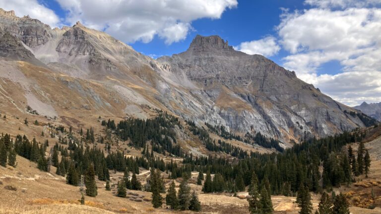 Teakettle Mountain im Sneffels Creek Tal